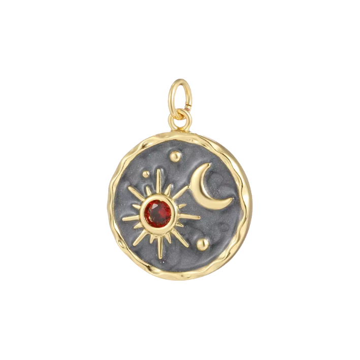Star & Moon charm