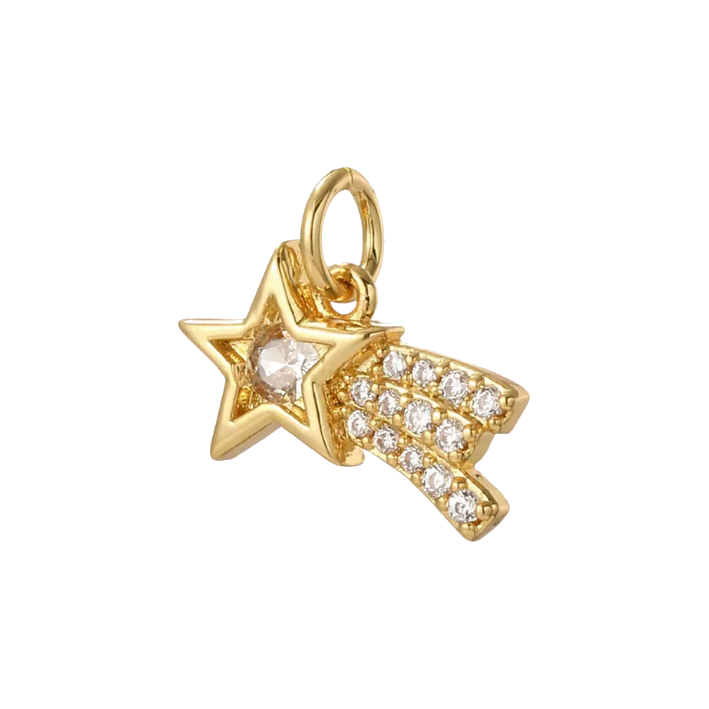 Shooting star charm