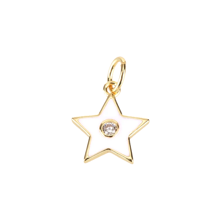 white star charm