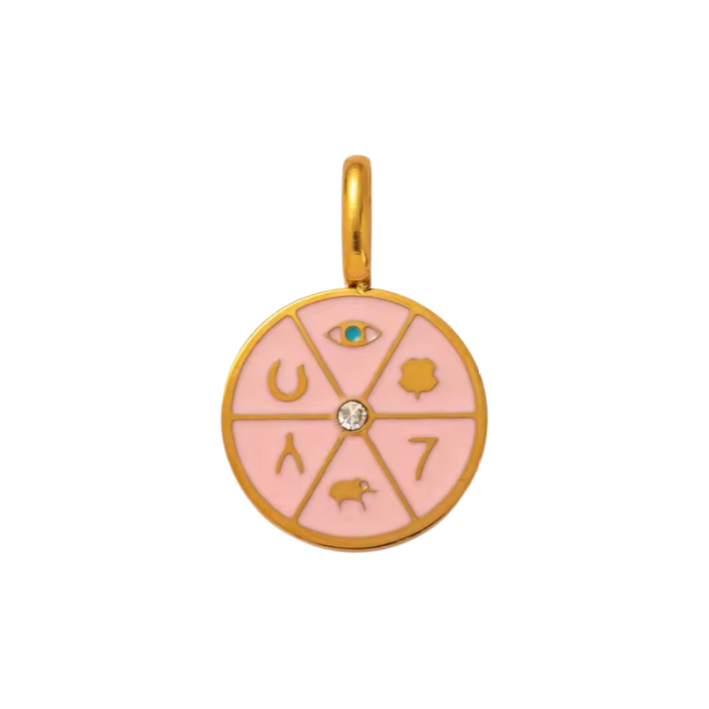 pink circle
element charm