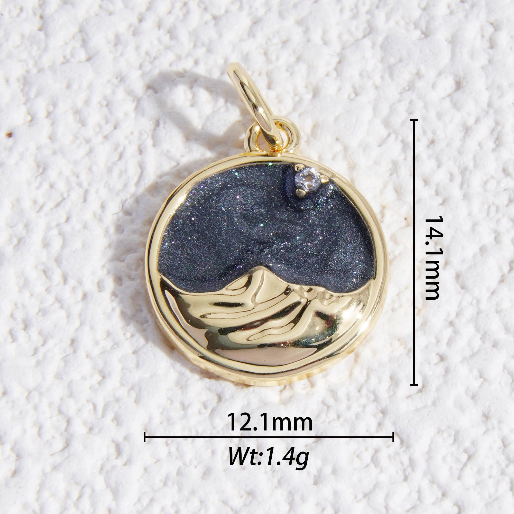 Dark night desert charm