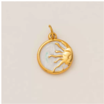 Golden Sunburst charm