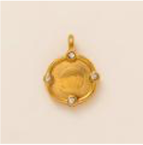 Golden Halo Diamond Universe charm