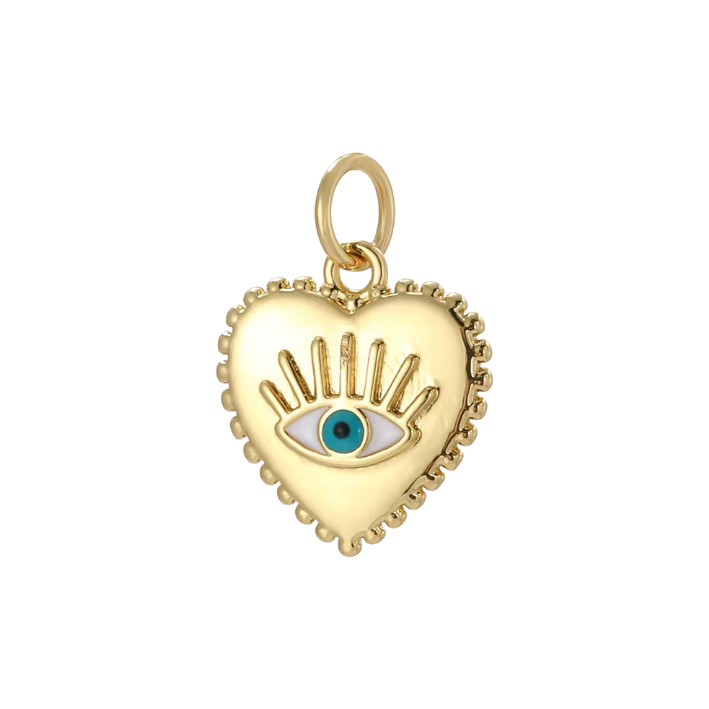 Evil green eye charm