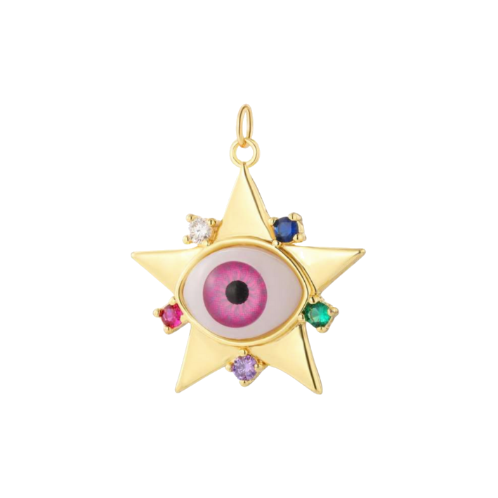 evil eye star charm