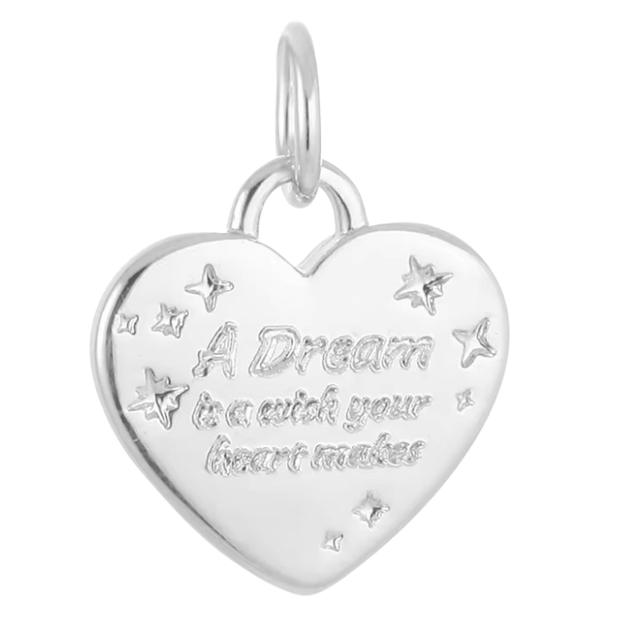 Daisy in your heart charm