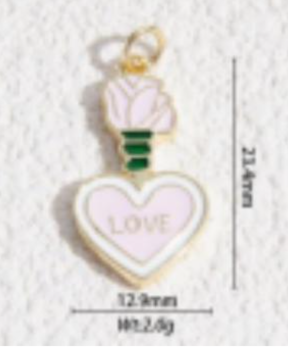 pink love potion charm