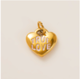 True Love Heart charm