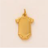Gold Baby Suite charm