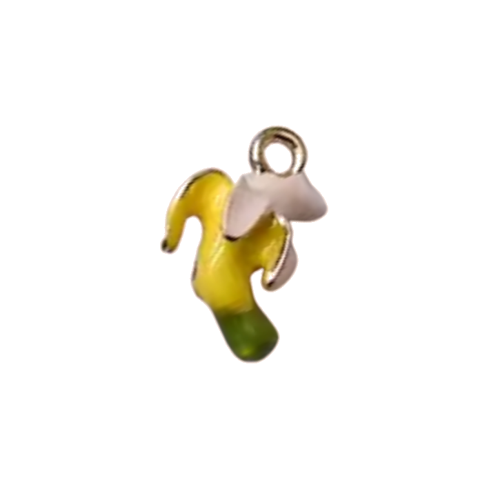 peeling banana charm