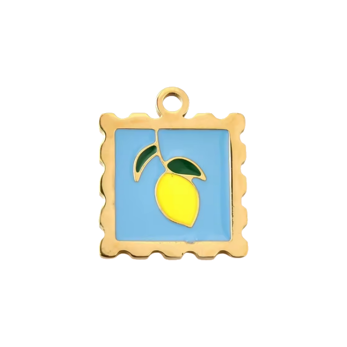 lemon frame charm