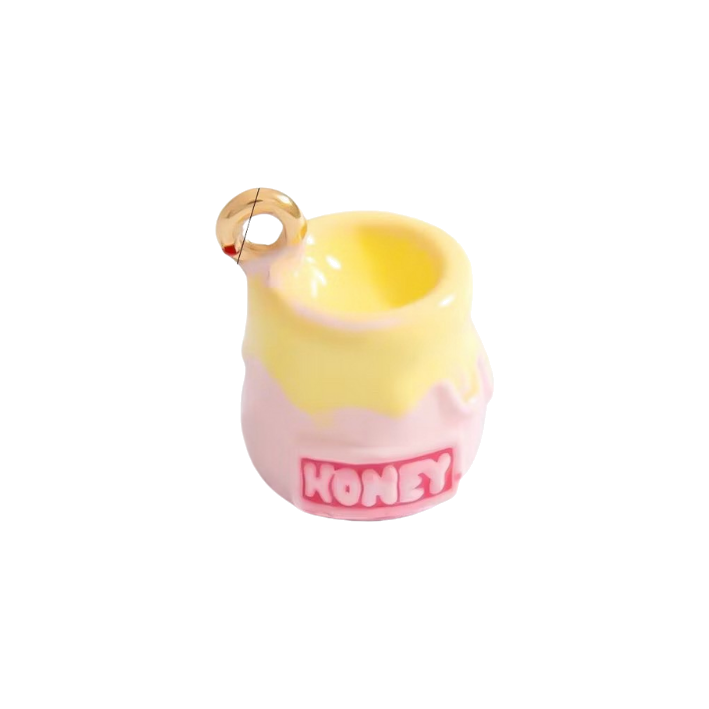 Honey jaw pink charm