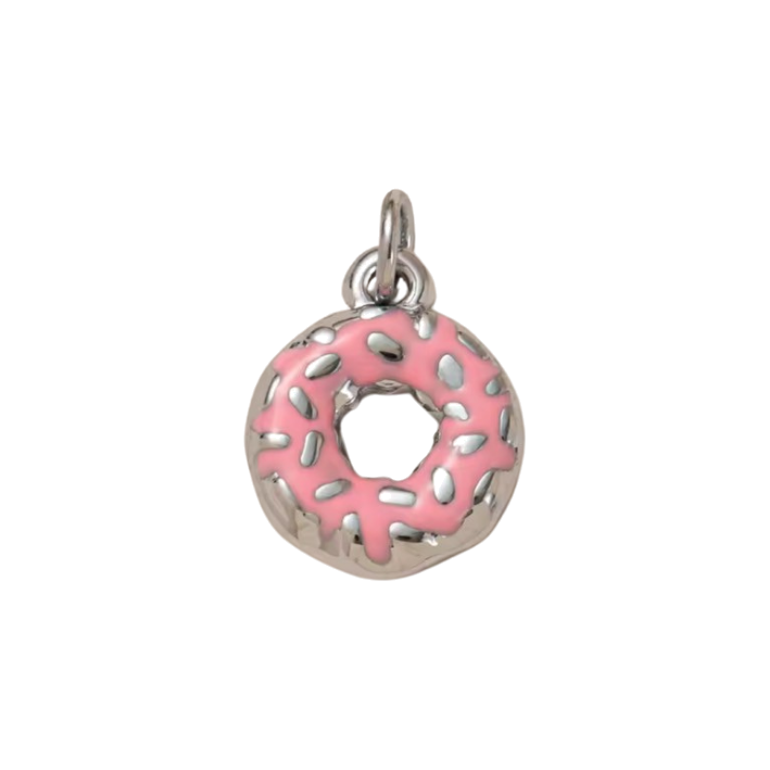 pink donut charm