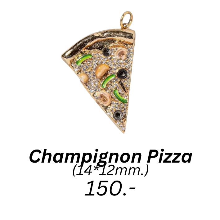Champignon Pizza charm