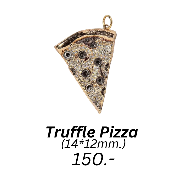 Mushroom Pizza charm