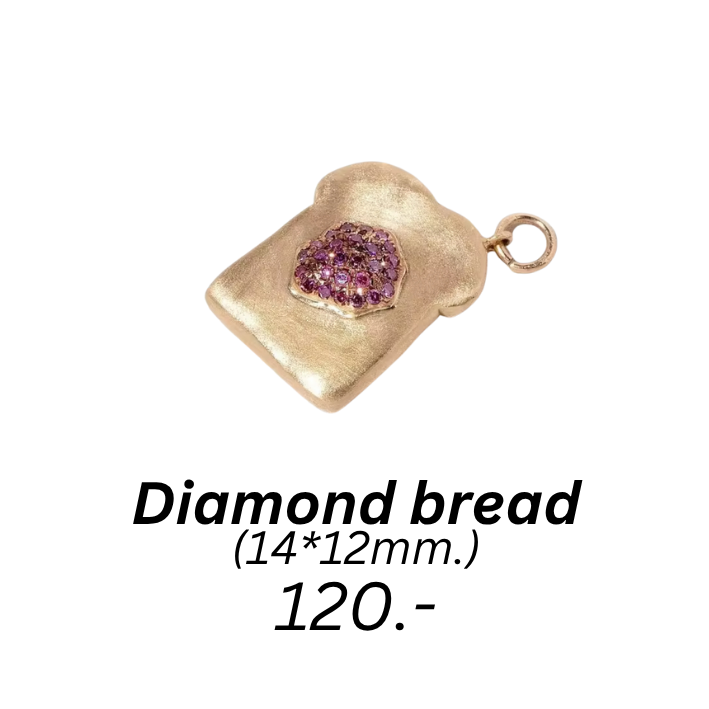 Diamond bread charm