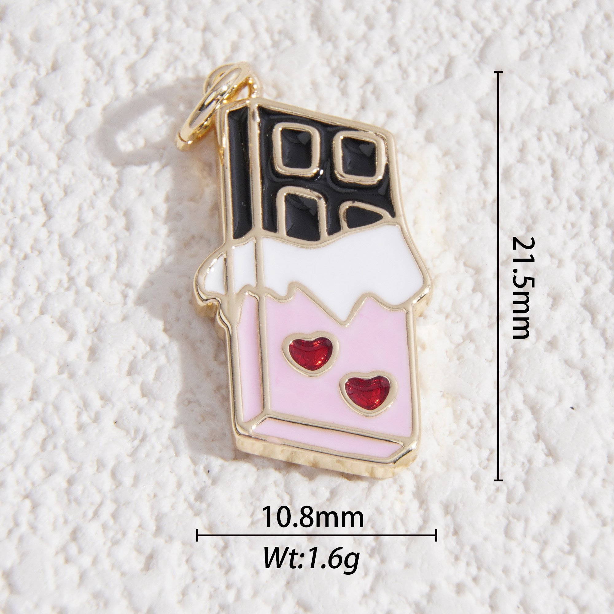pink chocolate 2d charm