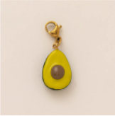 Half Avocado charm