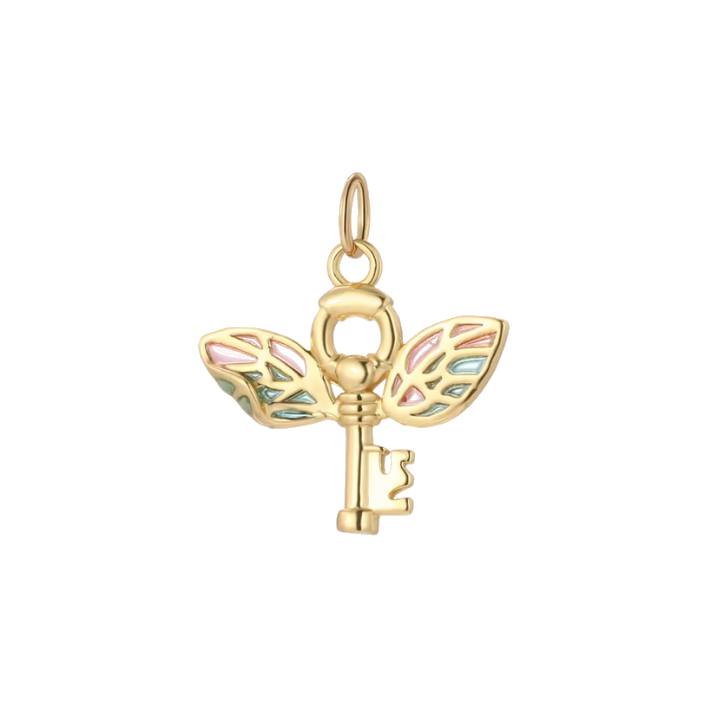Fairy key charm