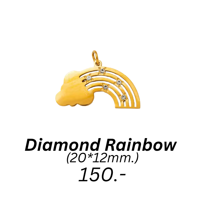 Diamond Rainbow charm