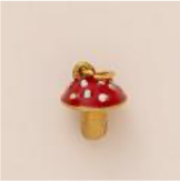 Red Mushroom Stl. charm