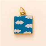 Dreamy Skies Cloud Square charm