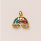 Sparkling Rainbow charm