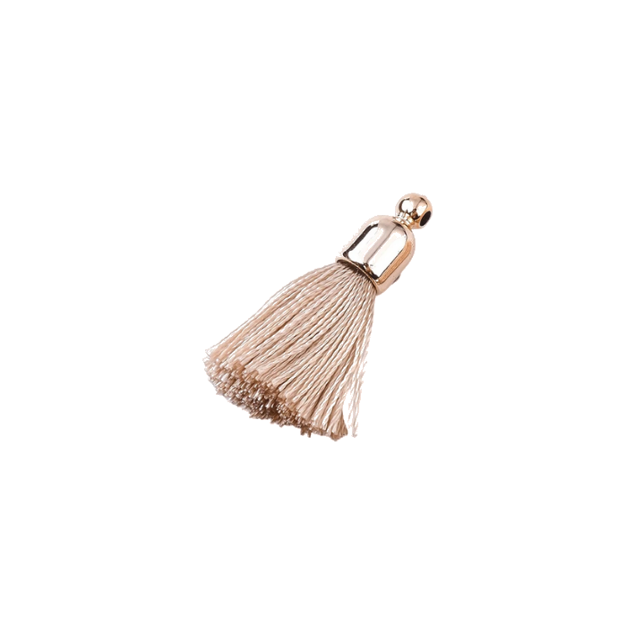 pink tassel charm