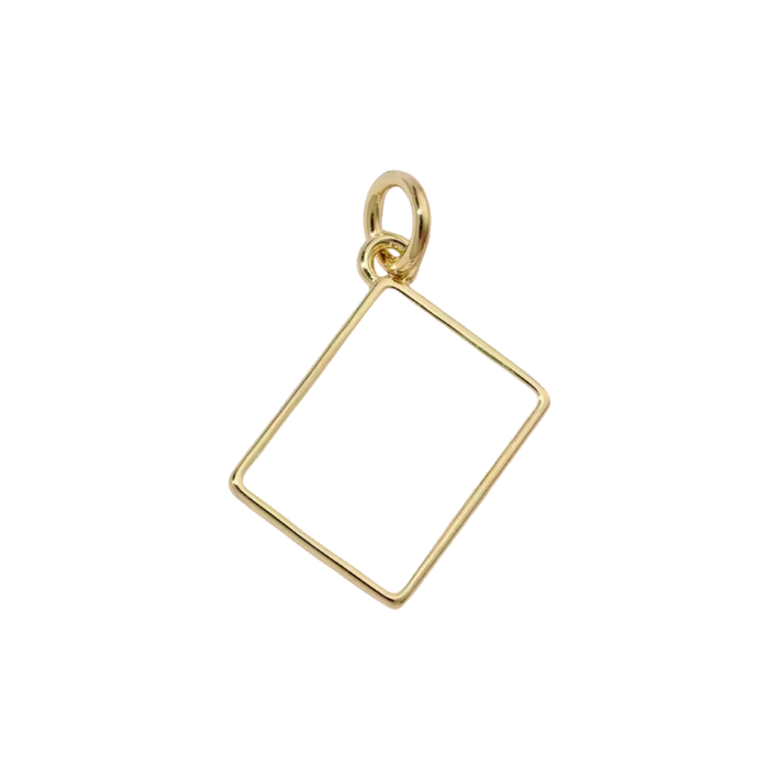 Ace Tarot card charm