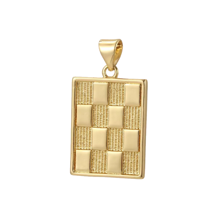 Chess board charm
