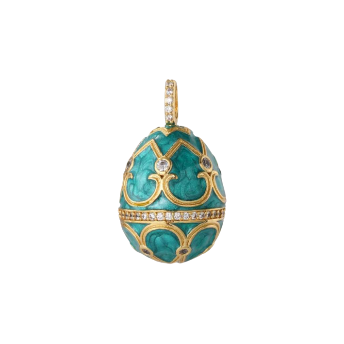 enchanted treasure egg charm