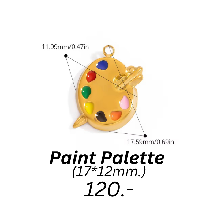 Paint Palette charm