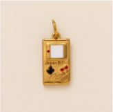 Golden Game Console charm