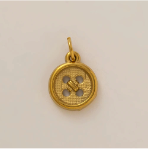 Golden Button Delight charm