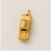 Golden Car charm