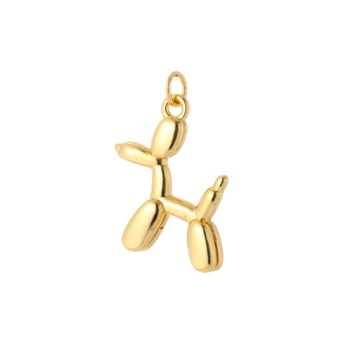 Balloon dog charm