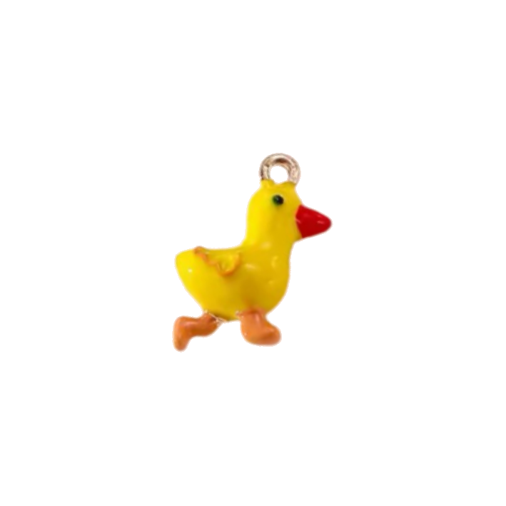 walking duckie charm