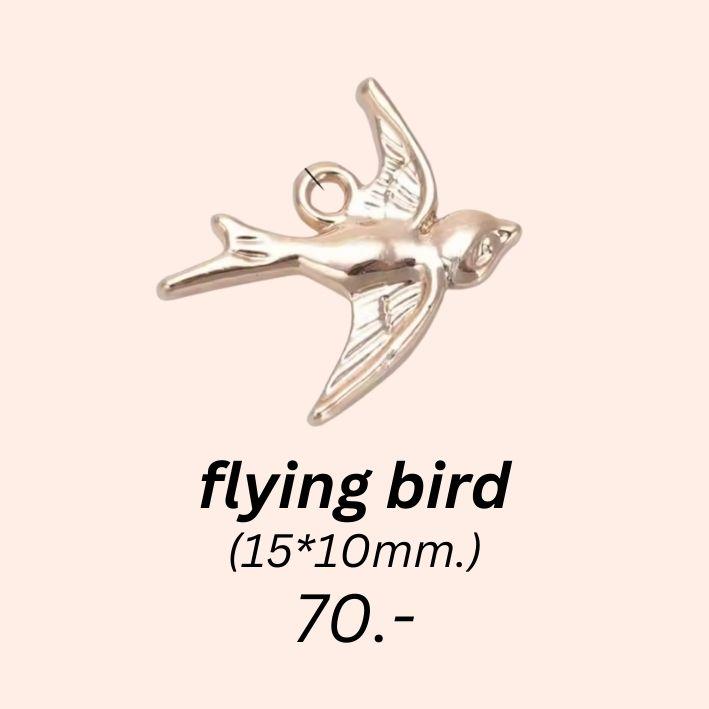 flying bird charm