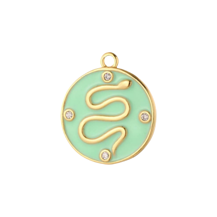 Green snake charm