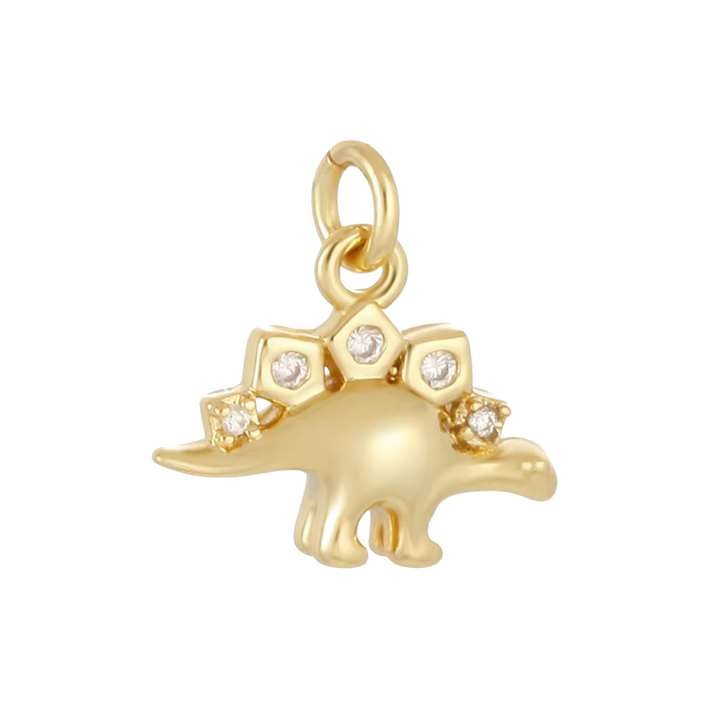 Stegosaurus charm