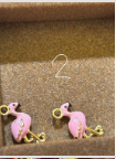 Flamingo charm