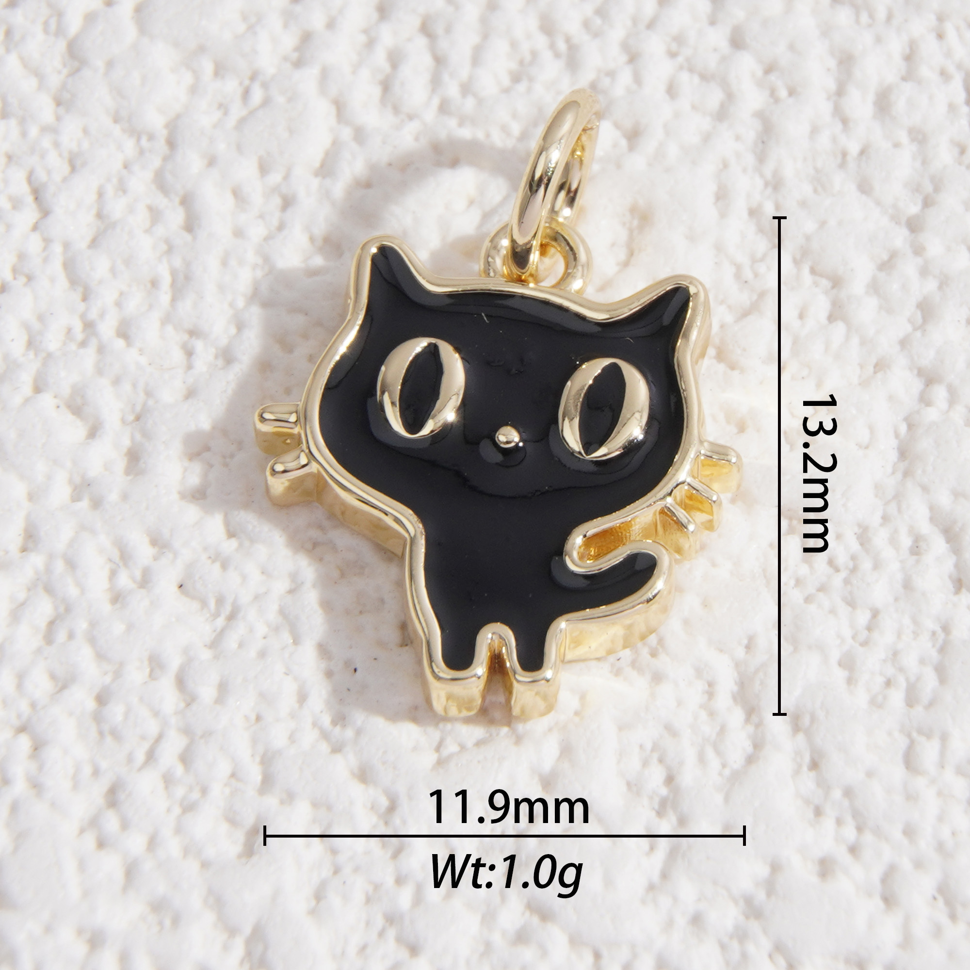 black cat charm