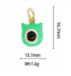 One eye Green Monster charm