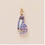 Pink Spotted Panther charm