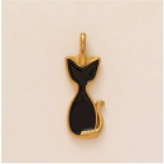 Black Cat Back charm