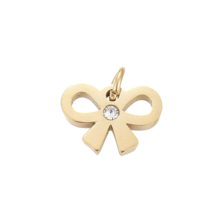 black bow charm