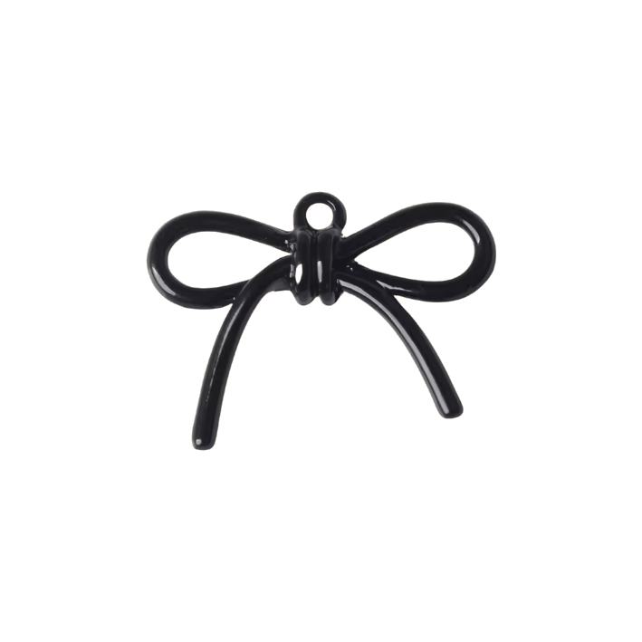 little diamond bow charm