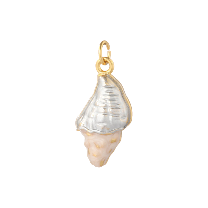 white shell charm
