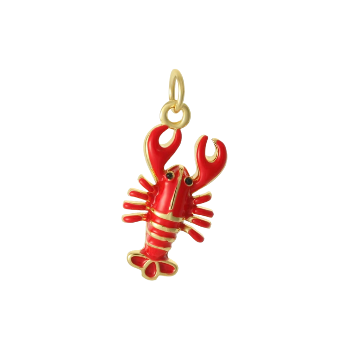red prawn charm