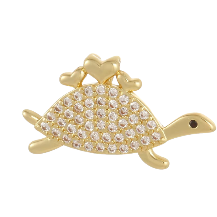 Cockle fish star charm